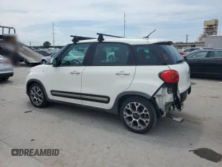 2014 FIAT 500L Trekking with VIN ZFBCFADH0EZ010311, listed as a Copart auction lot 62334095 with 139,917 mi miles and Salvage title. Bid and sale history available at DreamBid. Image 2.