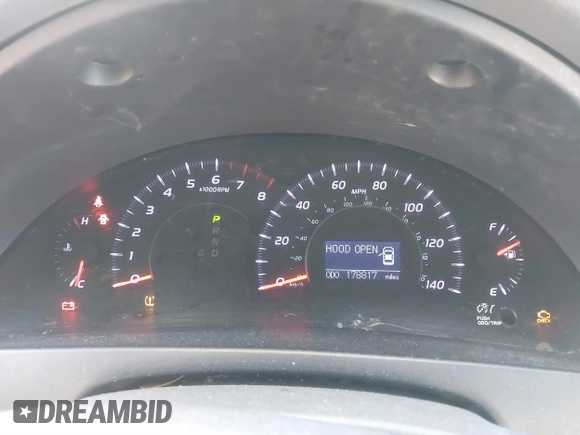 2010 Toyota Camry with VIN 4T1BF3EK8AU092760, listed as a IAAI auction lot 41439180 with 178,817 mi miles and . Bid and sale history available at DreamBid. Image 7.
