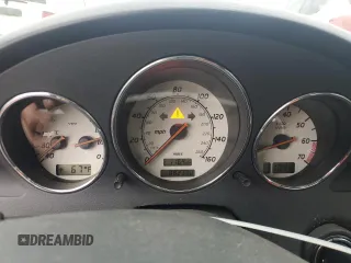 2003 Mercedes-Benz SLK 320 with VIN WDBKK65F33F286090, listed as a Copart auction lot 54711385 with 82,300 mi miles and Salvage title. Bid and sale history available at DreamBid. Image 9.