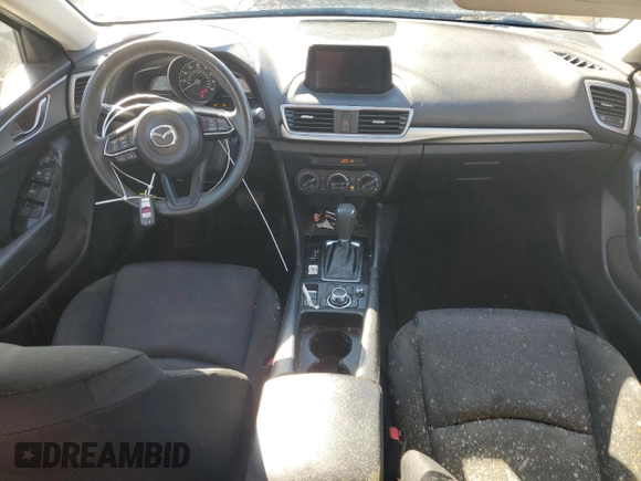 2017 Mazda 3 Sport with VIN 3MZBN1U78HM157997, listed as a Copart auction lot 84739944 with 106,795 mi miles and Salvage Title. Bid and sale history available at DreamBid. Image 8.