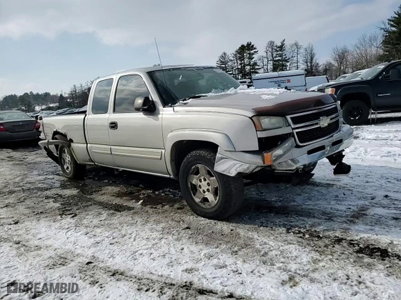 2006 Chevrolet Silverado 1500 LT1 with VIN 1GCEK19B56Z146182, listed as a Copart auction lot 87433354 with 145,843 mi miles and Salvage Title. Bid and sale history available at carsss.com. Image 11.