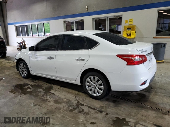 2017 Nissan Sentra SV with VIN 3N1AB7AP5HL641598, listed as a Copart auction lot 51450245 with 131,993 mi miles and Salvage Title. Bid and sale history available at carsss.com. Image 2.