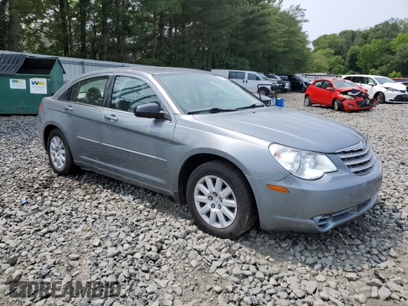 2008 Chrysler Sebring LX with VIN 1C3LC46K68N223182, listed as a Copart auction lot 60599985 with 113,945 mi miles and Salvage title. Bid and sale history available at DreamBid. Image 4.