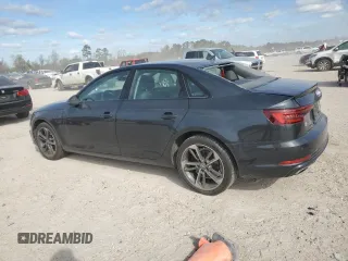 2019 Audi A4 Premium with VIN WAUGMAF46KN018153, listed as a Copart auction lot 49652305 with 80,307 mi miles and Salvage title. Bid and sale history available at DreamBid. Image 2.