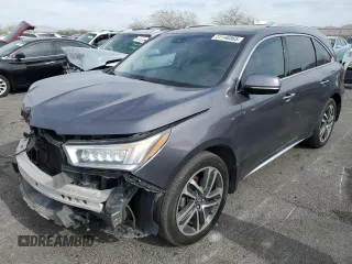 2017 Acura MDX Advance z VIN 5FRYD4H82HB041587, wystawiony jako Copart lot #51146565 z przebiegiem 145 578 mil mil oraz Szkoda całkowita • Salvage title. Historia ofert i sprzedaży dostępna na DreamBid. Obrazek 1.