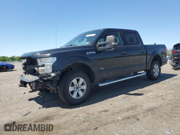 2015 Ford F-150 XLT with VIN 1FTEW1EG7FFA43224, listed as a Copart auction lot 54831665 with 265,723 mi miles and Salvage title. Bid and sale history available at DreamBid. Image 1.