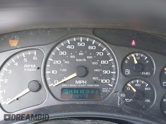 2002 Chevrolet Suburban LT z VIN 1GNFK16Z22J200124, wystawiony jako IAAI lot #42270704 z przebiegiem 218 478 mil mil oraz . Historia ofert i sprzedaży dostępna na DreamBid. Obrazek 7.