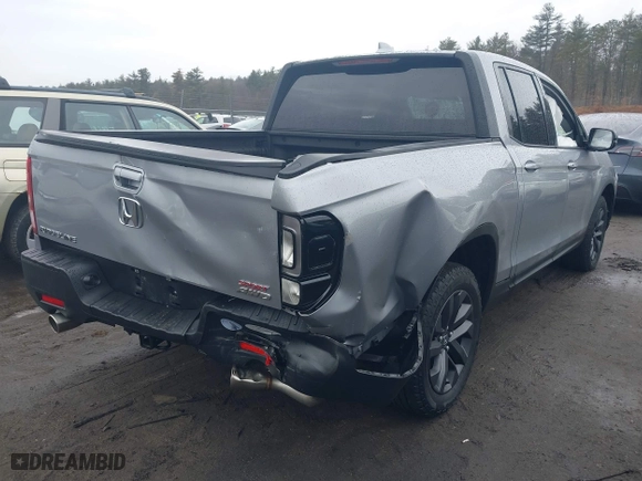 2021 Honda Ridgeline Sport with VIN 5FPYK3F10MB002683, listed as a IAAI auction lot 41695195 with 48,289 mi miles. Bid and sale history available at carsss.com. Image 4.
