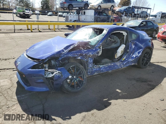 2023 Toyota 86 Premium with VIN JF1ZNBE19P9760218, listed as a Copart auction lot 48567145 with Not Provided miles and Salvage Title. Bid and sale history available at DreamBid. Image 1.