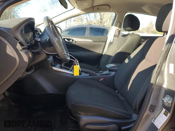 2019 Nissan Sentra S with VIN 3N1AB7APXKY260422, listed as a Copart auction lot 48356345 with 93,039 mi miles and Salvage Title. Bid and sale history available at carsss.com. Image 7.