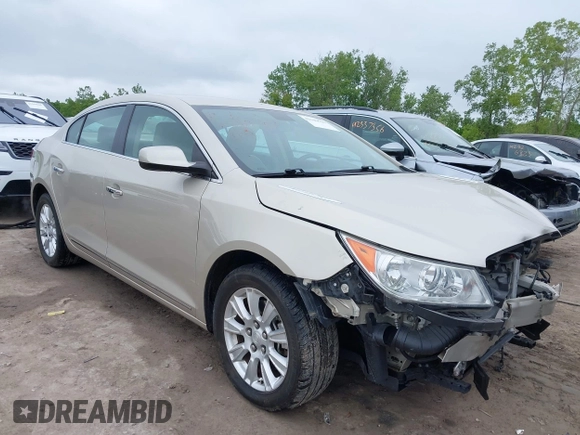 2013 Buick LaCrosse with VIN 1G4GA5E37DF206619, listed as a IAAI auction lot 42340516 with 39,179 mi miles and . Bid and sale history available at DreamBid. Image 1.