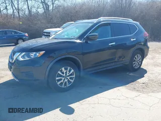 2019 Nissan Rogue SV with VIN KNMAT2MV5KP553265, listed as a IAAI auction lot 41761913 with 106,359 mi miles and . Bid and sale history available at DreamBid. Image 18.