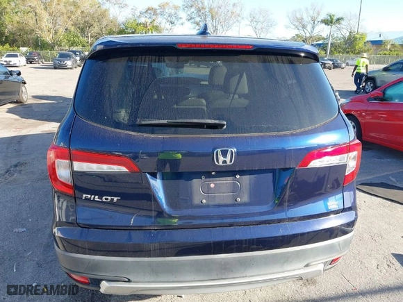 2019 Honda Pilot EX-L with VIN 5FNYF5H50KB027296, listed as a IAAI auction lot 41562554 with 57,726 mi miles. Bid and sale history available at carsss.com. Image 16.