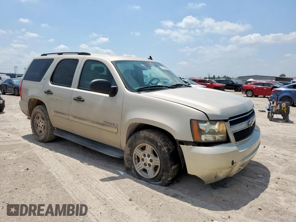 2007 Chevrolet Tahoe LS with VIN 1GNFC13067R251640, listed as a Copart auction lot 59042805 with 180,205 mi miles and Salvage title. Bid and sale history available at DreamBid. Image 4.