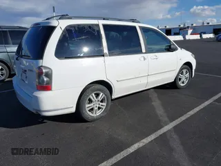 2005 Mazda MPV LX with VIN JM3LW28A950547853, listed as a IAAI auction lot 41755669 with 217,379 mi miles. Bid and sale history available at carsss.com. Image 4.