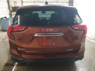 2019 GMC Terrain SLE with VIN 3GKALTEV3KL277382, listed as a Copart auction lot 48848035 with 105,140 mi miles and Salvage Title. Bid and sale history available at DreamBid. Image 6.