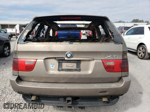 2006 BMW X5 3.0i with VIN 5UXFA13516LY32201, listed as a Copart auction lot 79760984 with 0 mi miles and Salvage Title. Bid and sale history available at carsss.com. Image 6.