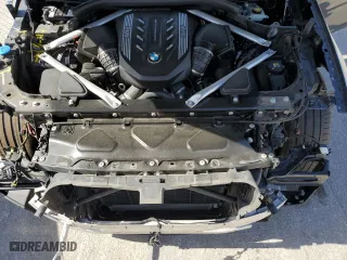2022 BMW X6 M50i with VIN 5UXCY8C06N9K56709, listed as a Copart auction lot 80149504 with 46,614 mi miles and Salvage Title. Bid and sale history available at carsss.com. Image 12.