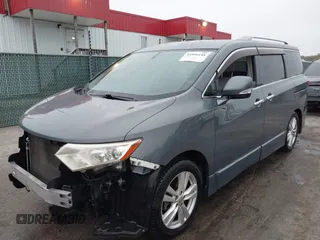 2012 Nissan Quest SL with VIN JN8AE2KP0C9043348, listed as a IAAI auction lot 41996448 with 114,667 mi miles and . Bid and sale history available at carsss.com. Image 19.