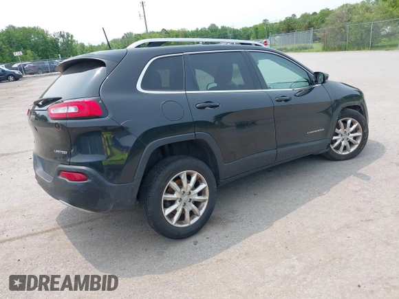 2016 Jeep Cherokee Limited z VIN 1C4PJMDB1GW196035, wystawiony jako IAAI lot #42347722 z przebiegiem 148 599 mil mil oraz . Historia ofert i sprzedaży dostępna na DreamBid. Obrazek 4.