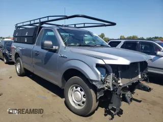 2020 Ford F-150 XL with VIN 1FTMF1C50LKE01683, listed as a Copart auction lot 70235144 with 57,325 mi miles and Salvage Title. Bid and sale history available at carsss.com. Image 4.