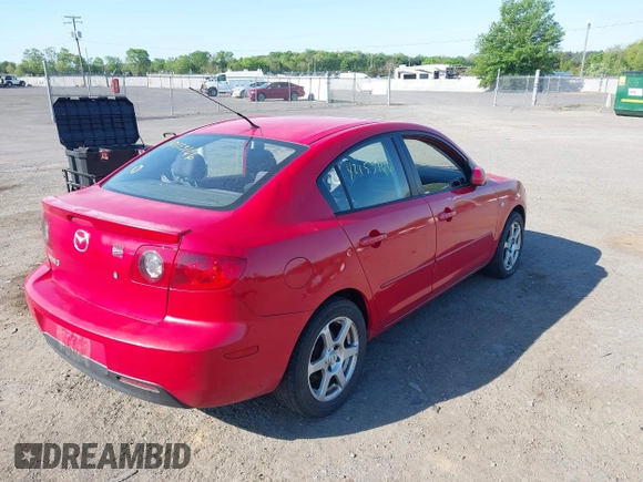2006 Mazda 3 i Touring with VIN JM1BK32F161502556, listed as a IAAI auction lot 42155166 with 204,824 mi miles and . Bid and sale history available at DreamBid. Image 4.