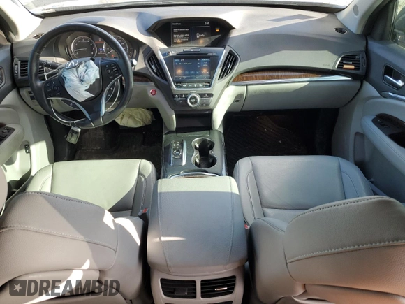 2018 Acura MDX with VIN 5J8YD4H3XJL017600, listed as a Copart auction lot 48470545 with 62,701 mi miles and Salvage Title. Bid and sale history available at carsss.com. Image 8.