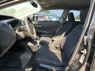 2013 Honda Civic Sdn LX with VIN 19XFB2F50DE211571, listed as a Copart auction lot 52723105 with 0 mi miles and Salvage Title. Bid and sale history available at carsss.com. Image 7.