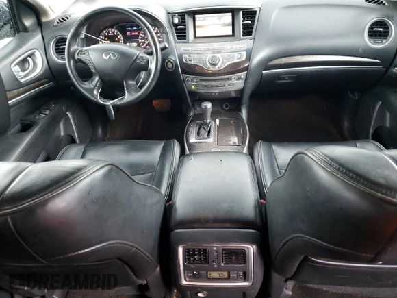 2014 Infiniti QX60 with VIN 5N1AL0MM0EC514960, listed as a Copart auction lot 58670315 with 161,068 mi miles and Salvage title. Bid and sale history available at DreamBid. Image 8.