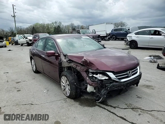 2013 Honda Accord Sdn EX-L with VIN 1HGCR2F82DA241300, listed as a Copart auction lot 51380305 with 239,284 mi miles and Salvage Title. Bid and sale history available at carsss.com. Image 11.