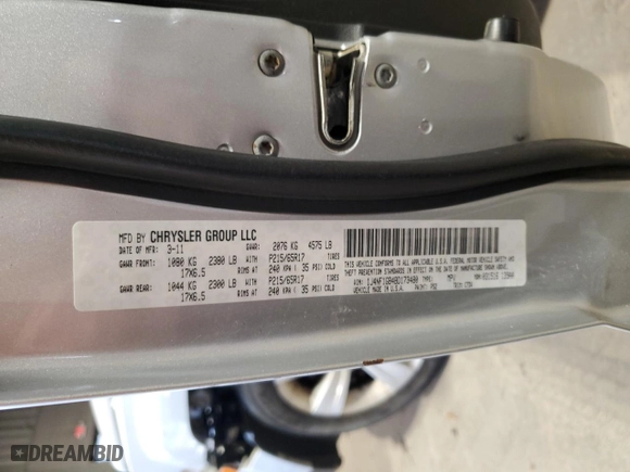 2011 Jeep Patriot Sport with VIN 1J4NF1GB4BD173480, listed as a Copart auction lot 49587165 with 94,591 mi miles and Salvage Title. Bid and sale history available at carsss.com. Image 13.