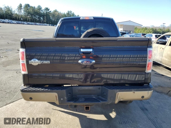 2013 Ford F-150 XL with VIN 1FTFW1ET3DKD85971, listed as a Copart auction lot 50780395 with 217,886 mi miles and Salvage Title. Bid and sale history available at carsss.com. Image 6.