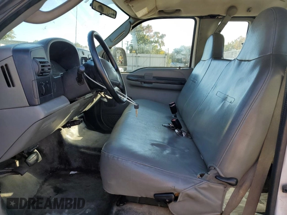 2007 Ford F-250 XL with VIN 1FTSX20547EB03401, listed as a Copart auction lot 77347914 with 356,284 mi miles and Clean title. Bid and sale history available at DreamBid. Image 7.