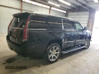 2015 Cadillac Escalade ESV Premium with VIN 1GYS4TKJ4FR631854, listed as a Copart auction lot 50346025 with 128,406 mi miles and Salvage title. Bid and sale history available at DreamBid. Image 3.