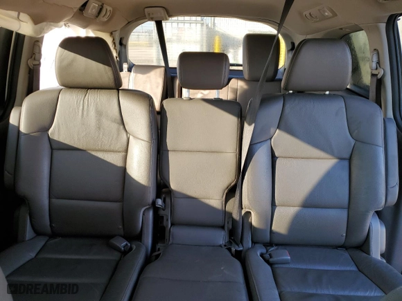 2011 Honda Odyssey EX-L with VIN 5FNRL5H69BB039923, listed as a Copart auction lot 50153435 with 182,055 mi miles and Salvage Title. Bid and sale history available at carsss.com. Image 10.
