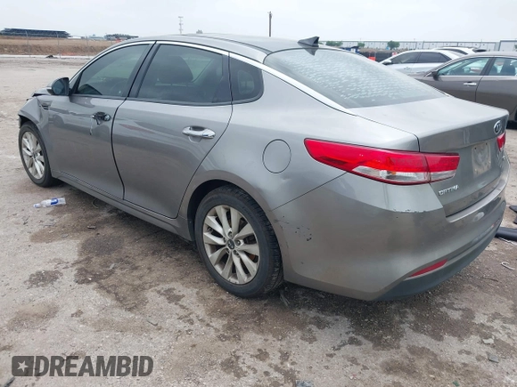 2017 Kia Optima EX with VIN 5XXGU4L35HG121651, listed as a IAAI auction lot 42155324 with 204,302 mi miles and . Bid and sale history available at DreamBid. Image 3.