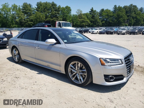 2016 Audi A8 Sport z VIN WAU43AFD7GN005425, wystawiony jako Copart lot #58781405 z przebiegiem 139 435 mil mil oraz Szkoda całkowita • Salvage title. Historia ofert i sprzedaży dostępna na DreamBid. Obrazek 4.