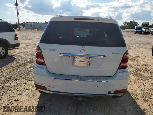 2011 Mercedes-Benz GL-Class GL 450 with VIN 4JGBF7BE0BA741833, listed as a Copart auction lot 73591834 with 0 mi miles and Salvage Title. Bid and sale history available at carsss.com. Image 6.