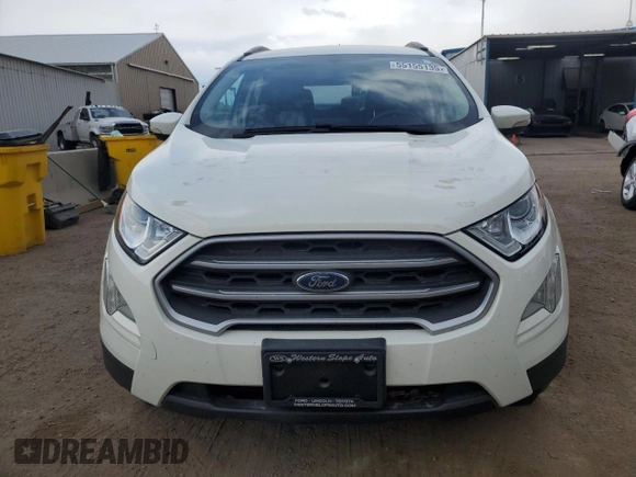 2021 Ford EcoSport SE z VIN MAJ6S3GL5MC397902, wystawiony jako Copart lot #55155135 z przebiegiem 17 181 mil mil oraz Szkoda całkowita • Salvage title. Historia ofert i sprzedaży dostępna na DreamBid. Obrazek 5.