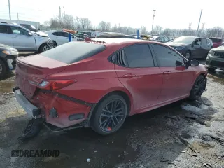 2025 Toyota Camry LE with VIN 4T1DAACK9SU001561, listed as a Copart auction lot 46594125 with Not Provided miles and Salvage Title. Bid and sale history available at carsss.com. Image 3.