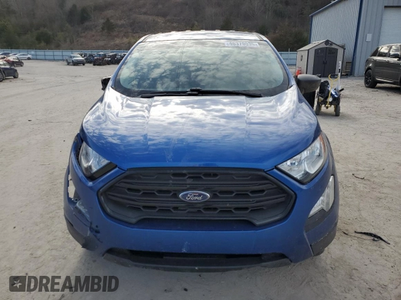 2020 Ford EcoSport S with VIN MAJ6S3FL2LC388428, listed as a Copart auction lot 46379035 with 71,025 mi miles and Salvage Title. Bid and sale history available at DreamBid. Image 5.