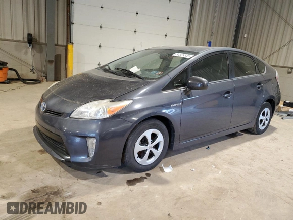 2012 Toyota Prius One with VIN JTDKN3DU9C1507597, listed as a Copart auction lot 54329345 with 127,491 mi miles and Salvage Title. Bid and sale history available at carsss.com. Image 1.