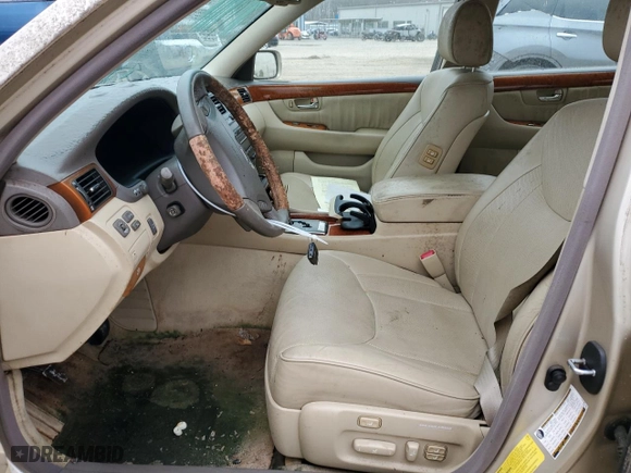 2006 Lexus LS 430 with VIN JTHBN36F365043328, listed as a Copart auction lot 41435985 with 0 mi miles and Salvage Title. Bid and sale history available at carsss.com. Image 7.