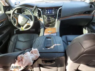 2016 Cadillac Escalade Luxury Collection with VIN 1GYS4BKJ1GR214235, listed as a Copart auction lot 87758515 with 141,397 mi miles and Salvage Title. Bid and sale history available at carsss.com. Image 8.