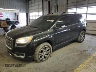 2014 GMC Acadia SLT with VIN 1GKKVRKD0EJ351432, listed as a Copart auction lot 44715535 with 218,859 mi miles and Clean Title. Bid and sale history available at carsss.com. Image 1.