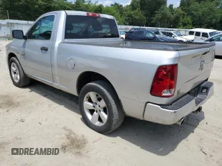 2013 Ram 1500 Express with VIN 3C6JR7AT4DG518407, listed as a Copart auction lot 60879224 with 117,643 mi miles and Salvage title. Bid and sale history available at DreamBid. Image 2.