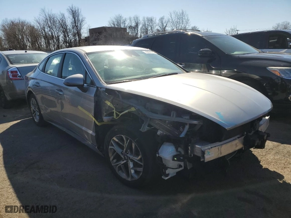 2020 Hyundai Sonata SEL with VIN 5NPEL4JA5LH049844, listed as a Copart auction lot 49001515 with 61,720 mi miles and Salvage Title. Bid and sale history available at carsss.com. Image 4.