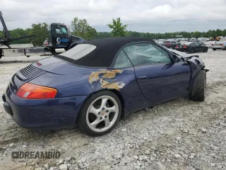 2001 Porsche 911 z VIN WP0CA29951S653243, wystawiony jako Copart lot #55835075 z przebiegiem 142 918 mil mil oraz Szkody całkowita. Historia ofert i sprzedaży dostępna na DreamBid. Obrazek 3.