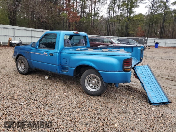 1993 Ford Ranger Splash with VIN 1FTCR10A8PPB07154, listed as a Copart auction lot 44453725 with 29,419 mi miles and Salvage title. Bid and sale history available at DreamBid. Image 2.