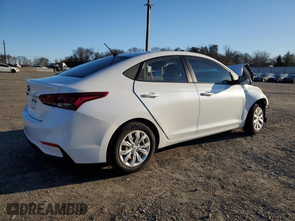 2018 Hyundai Accent SE with VIN 3KPC24A37JE023016, listed as a Copart auction lot 86780234 with 112,048 mi miles and Salvage Title. Bid and sale history available at carsss.com. Image 3.